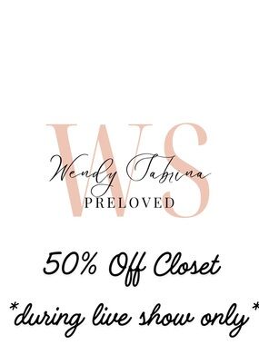 Wendy Sabrina Preloved 50% Off Closet
